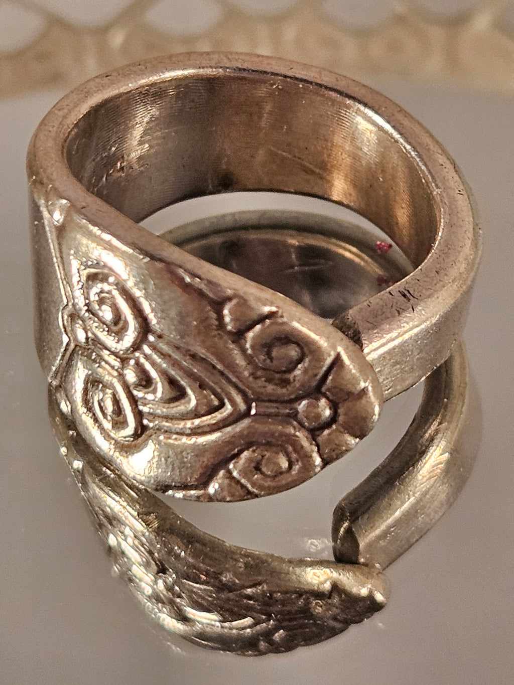 Bague motif Maori