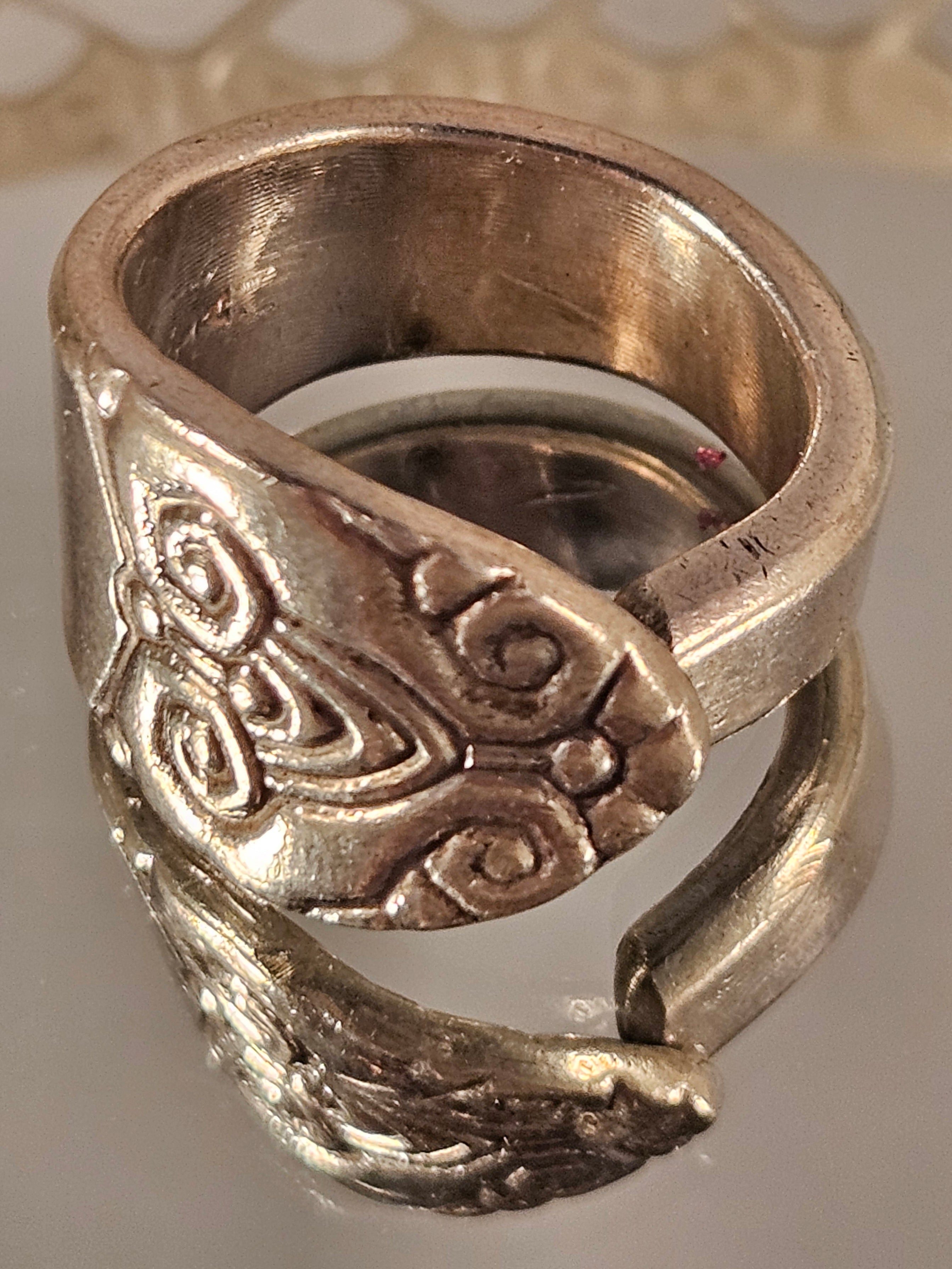 Bague motif Maori