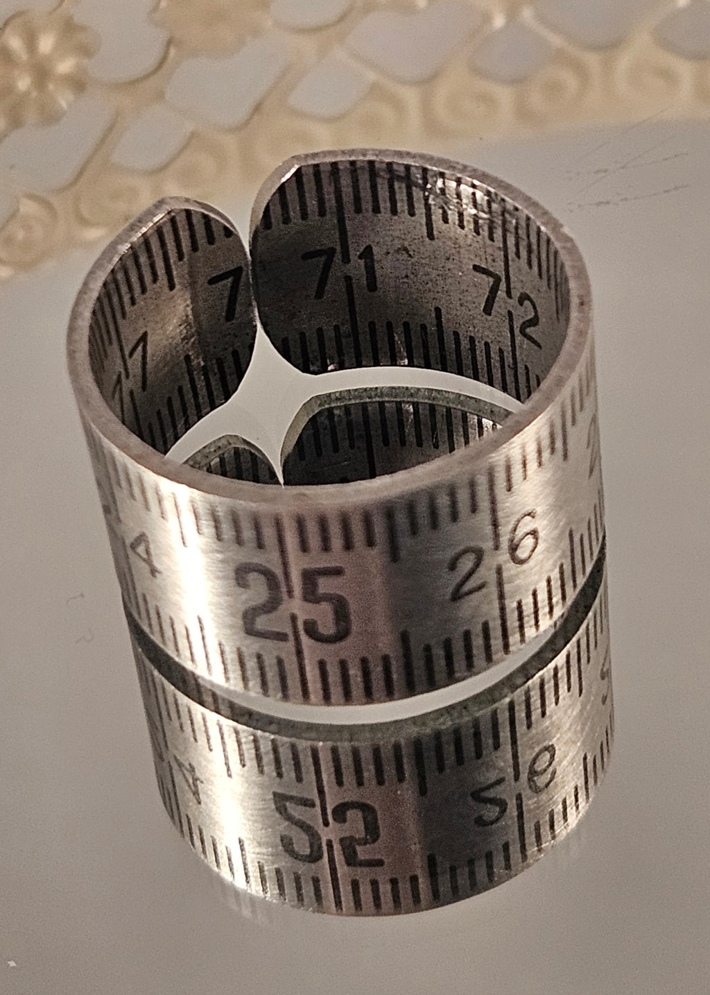 Bague en aluminium