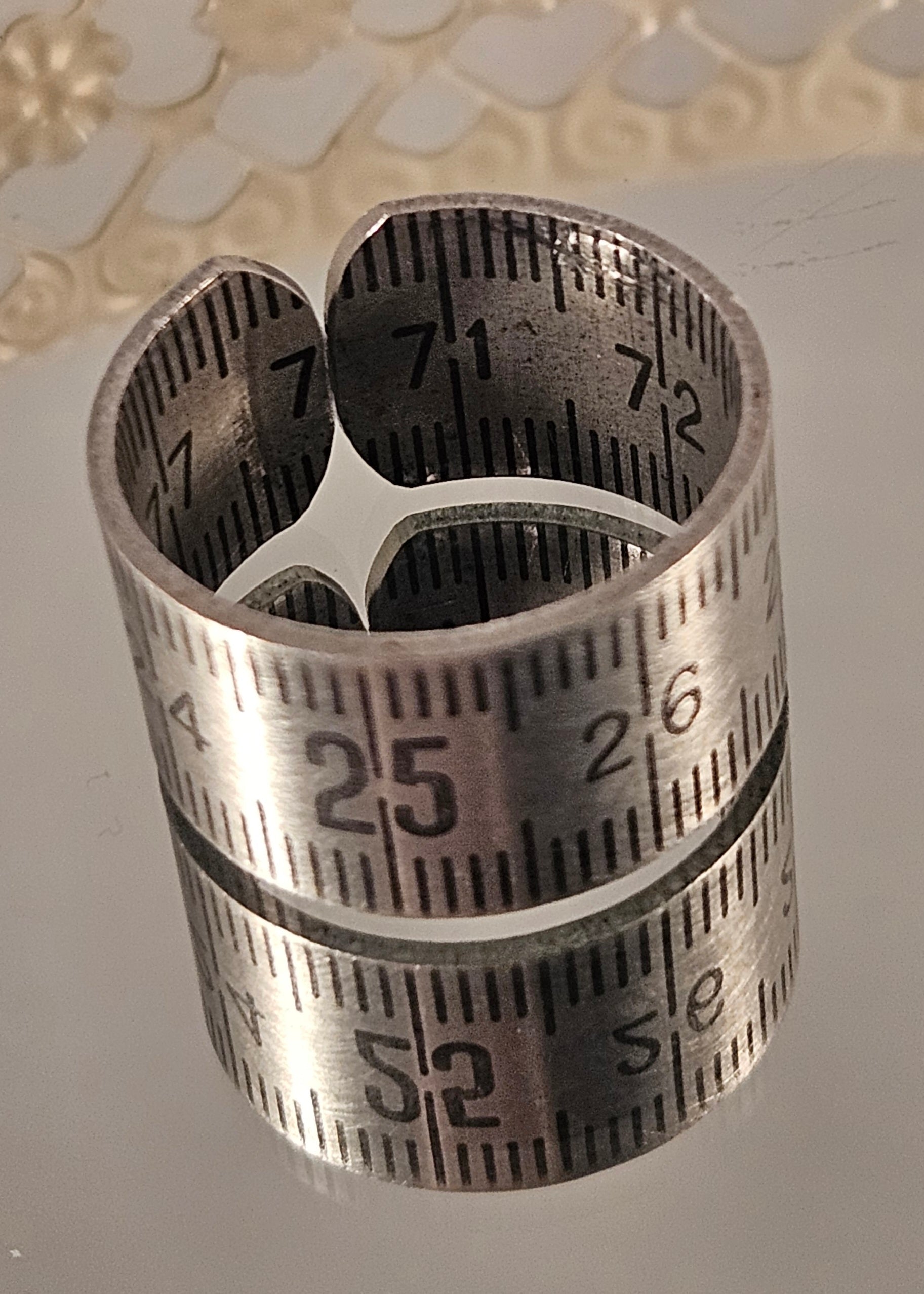 Bague en aluminium