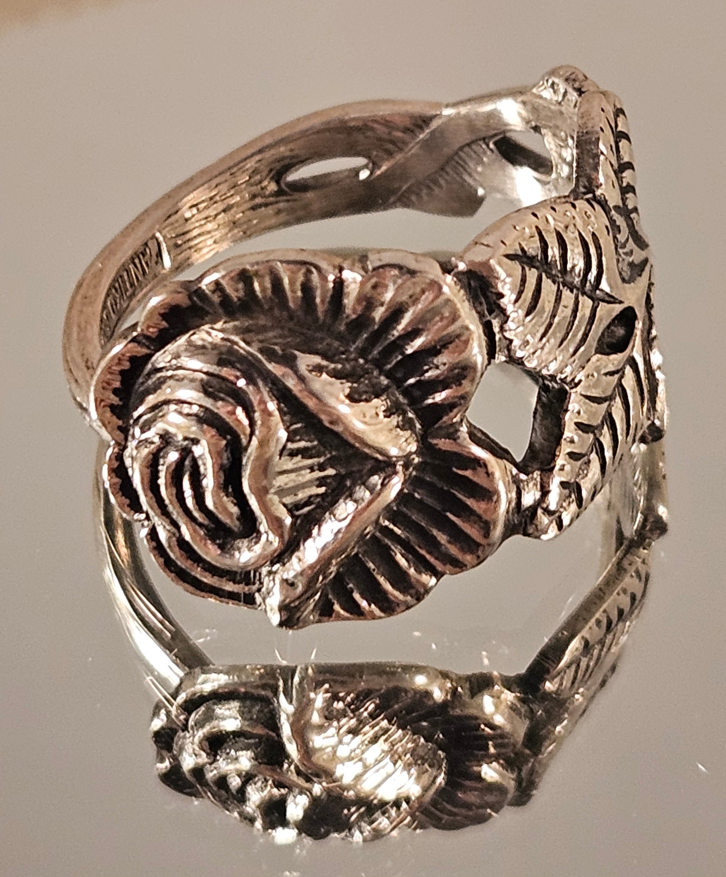Bague "rose"