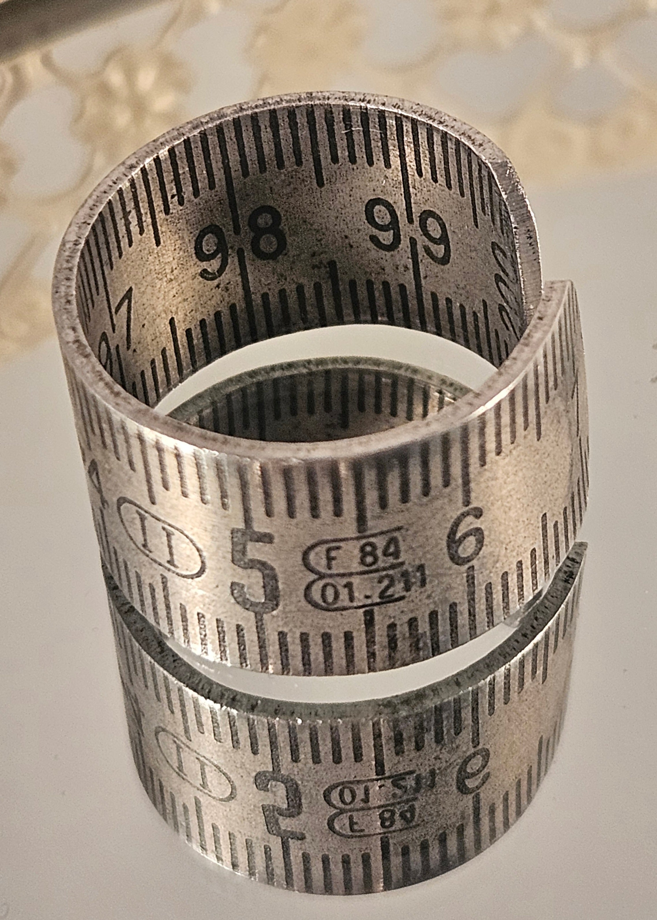 Bague "mètre"