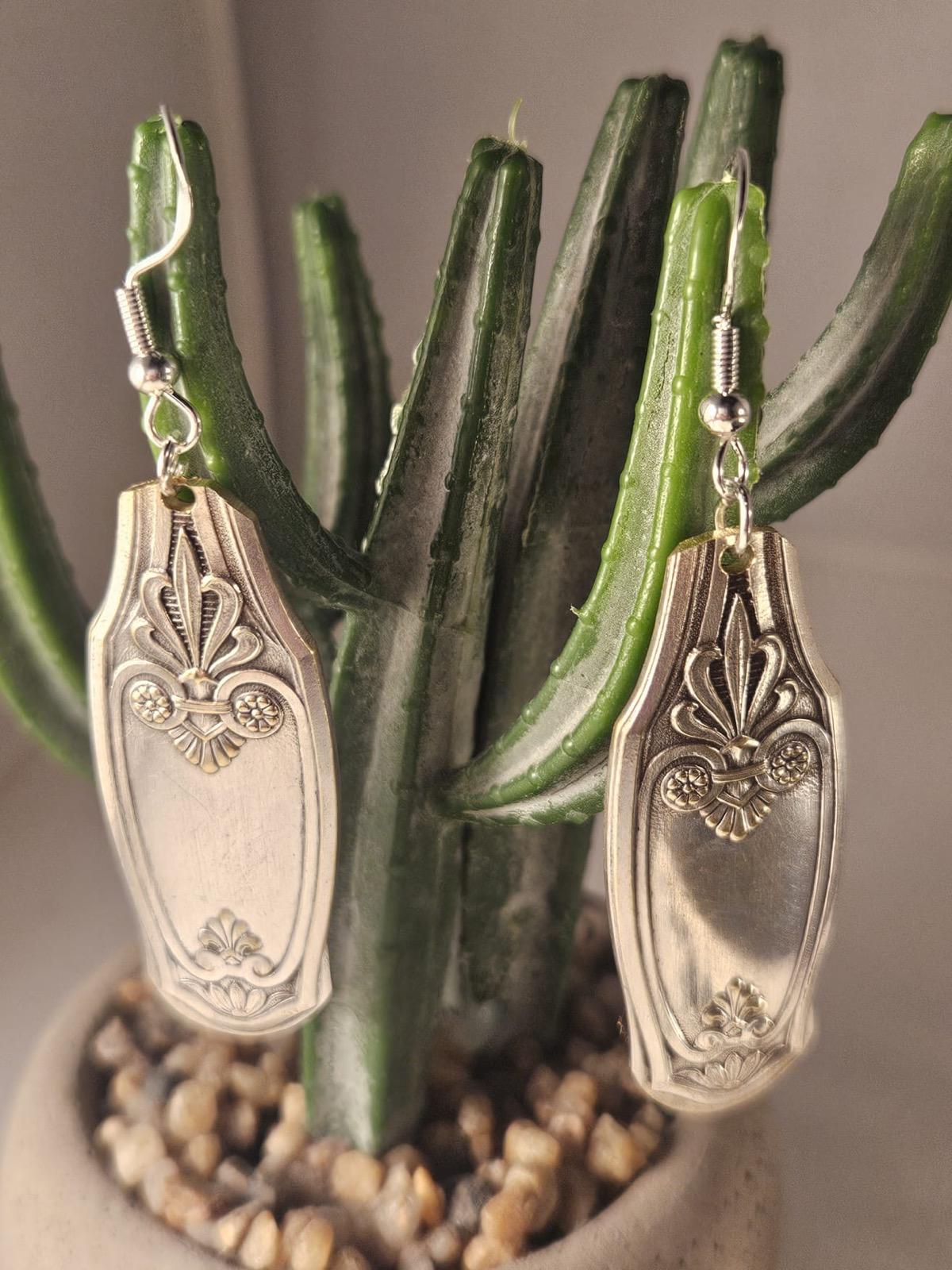 Boucles d'oreilles Vintage en argent