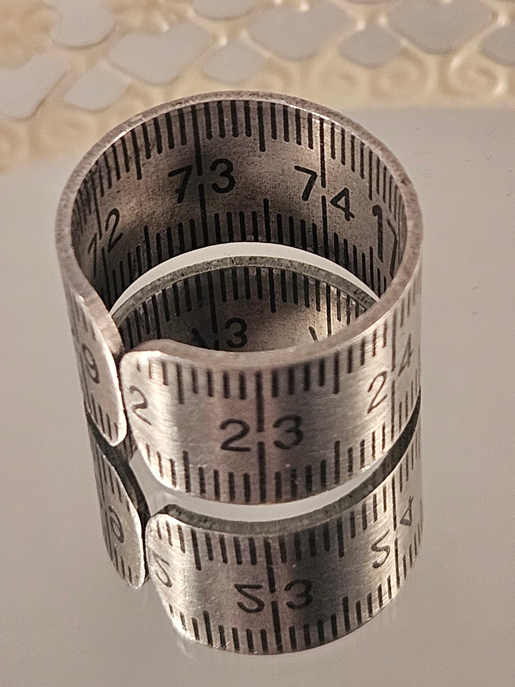 Bague en aluminium