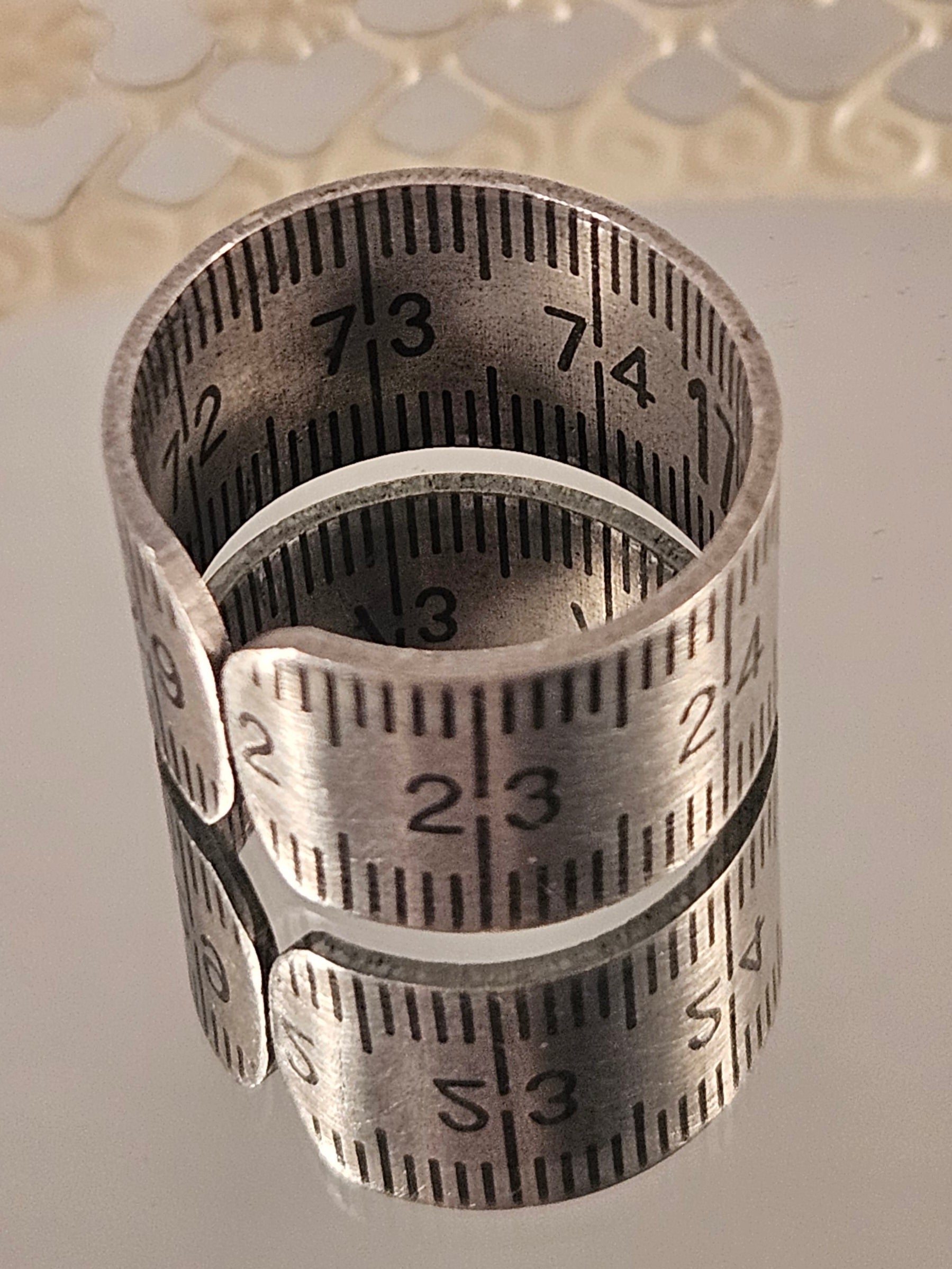 Bague en aluminium